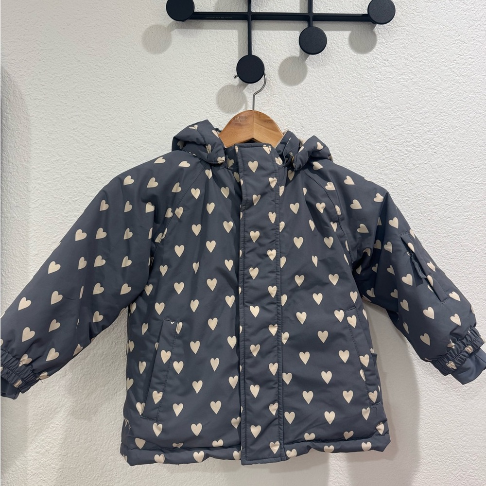 KONGES SLØJD 
Mismou Parka | Grey blue (3 yrs)